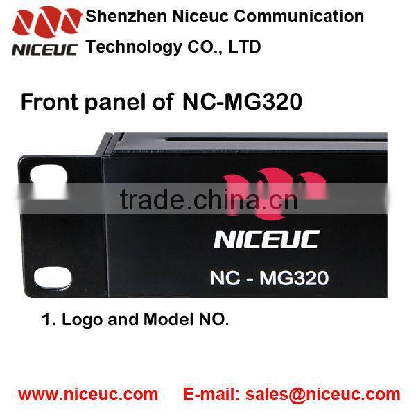 16,24,32 fxs fxo port VOIP gateway to SIP