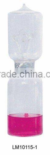 Blue Glass love meter/glass hand boiler