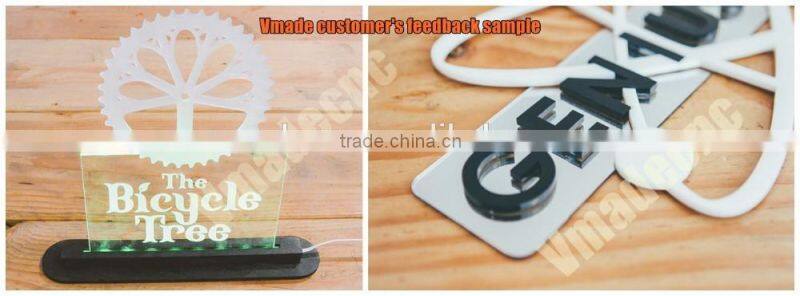 Co2 flat bed VLC 1325 laser cutting machine used for arts /crafts laser flat cutting bed 1325 / large area co2 laser cutting m