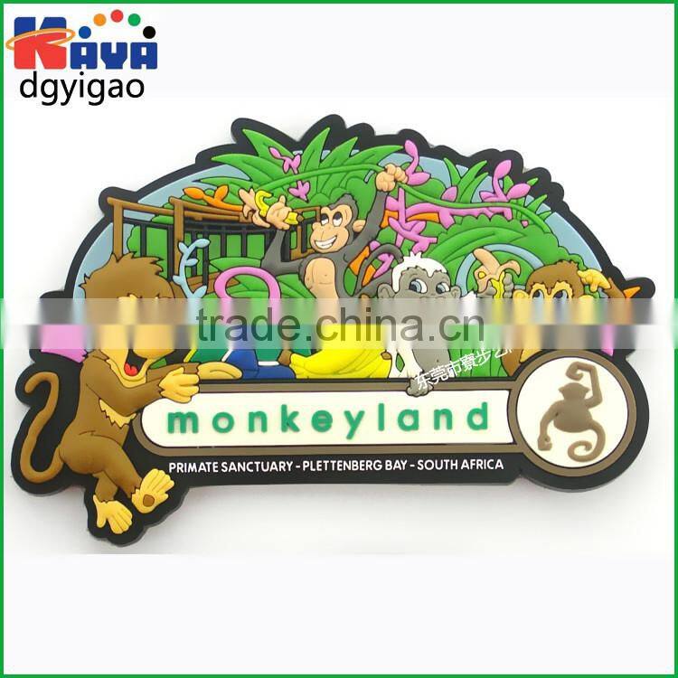 3d PVC fridge magnet words for company promo gifts