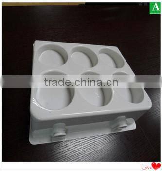 480*320*50mm PS plastic display promotion tray for tea factory custom