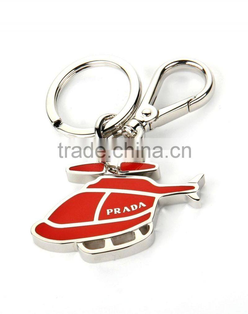 Custom Cheap Keychains Zinc-alloy Skull Metal Keychain for gift