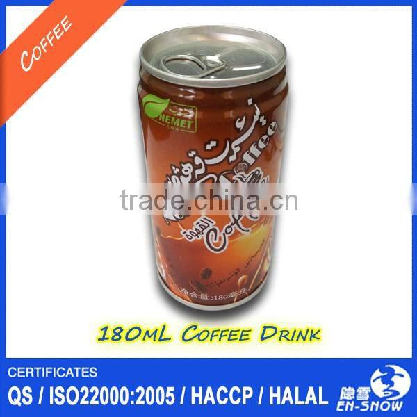 Private Label 180mL Canned Coffee Drink