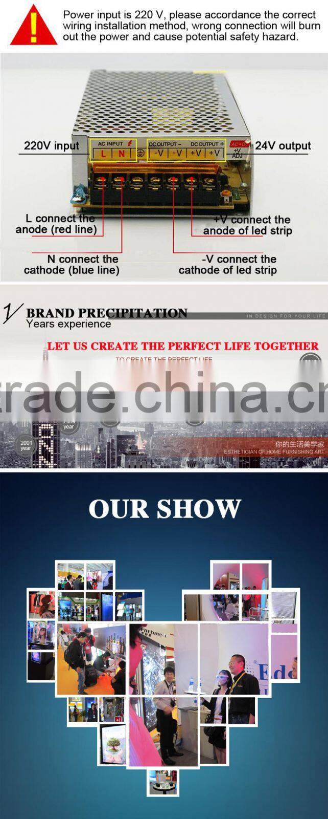 Edgelight ALS-24V-2W4-3014-6-590-48 led rigid strip 24V