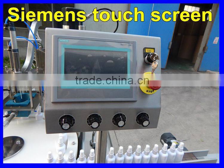 Trade assurance supplier automatic liquid botting machine,spray bottle filling machine