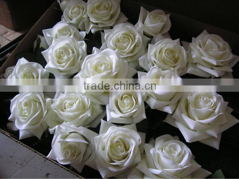 artificial silk flower rose for wedding decoartion