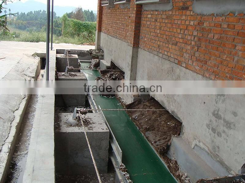 Automatic manure belt machine for chicken cage