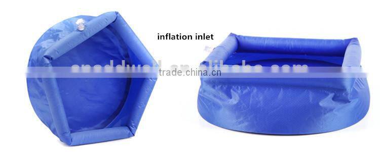 Outdoor camping travel tourism folding inflatable foot basin