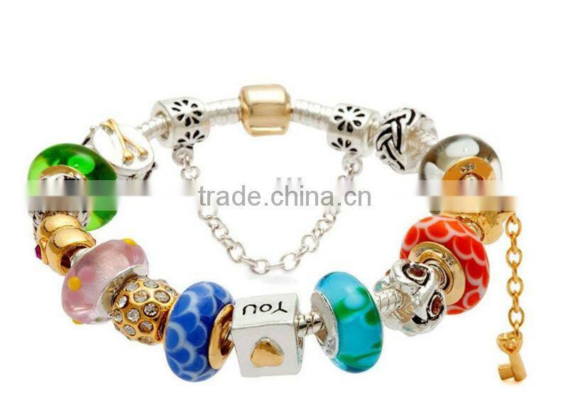 2013 glass beads fit paracord bracelet
