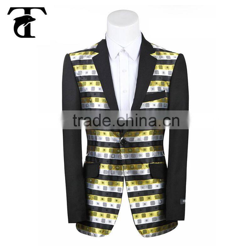 Casual style custom man suit men's slim fit blazer