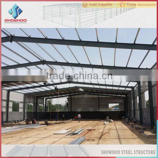h steel beam prefabricaed steel building agricultural warehouse prices