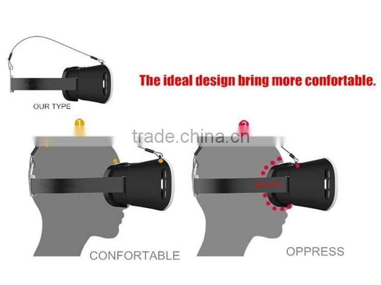 2016 new vr box with cheap price,factory direct vr box, cheap 3d vr box 2.0 glasses virtual reality