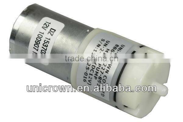 DC-2P 0.45kgf/cm2 1.8LPM 3.6W Micro Oilless Air compssor DC 12 volt