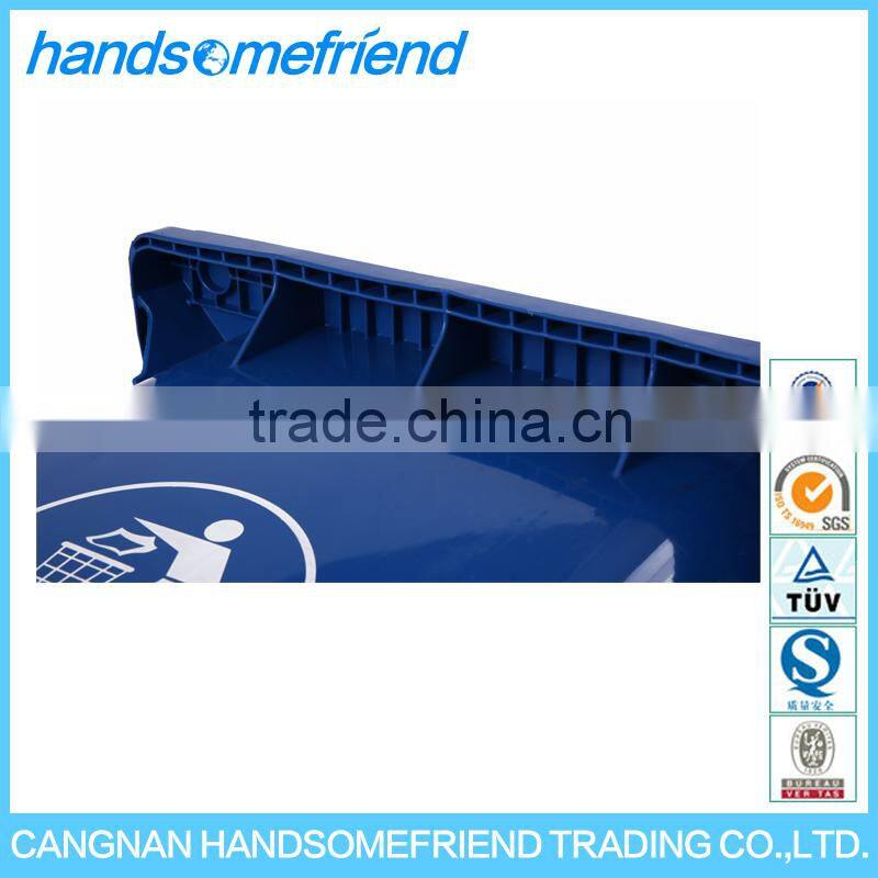 240 liters of wheeled large dustbin,garbage bin,trash can,