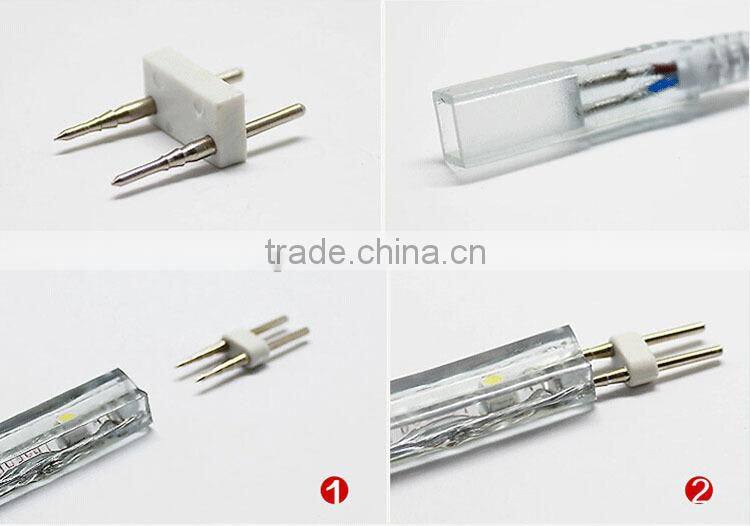 VT 220V AC LED Strip Light 100M golden yellow SMD 5630 60LED/M Waterproof IP68LED Stripe 100M/Roll High Quality customization