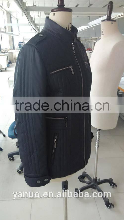 2015 new women quilting jackets,spring &autumn jacket with zip