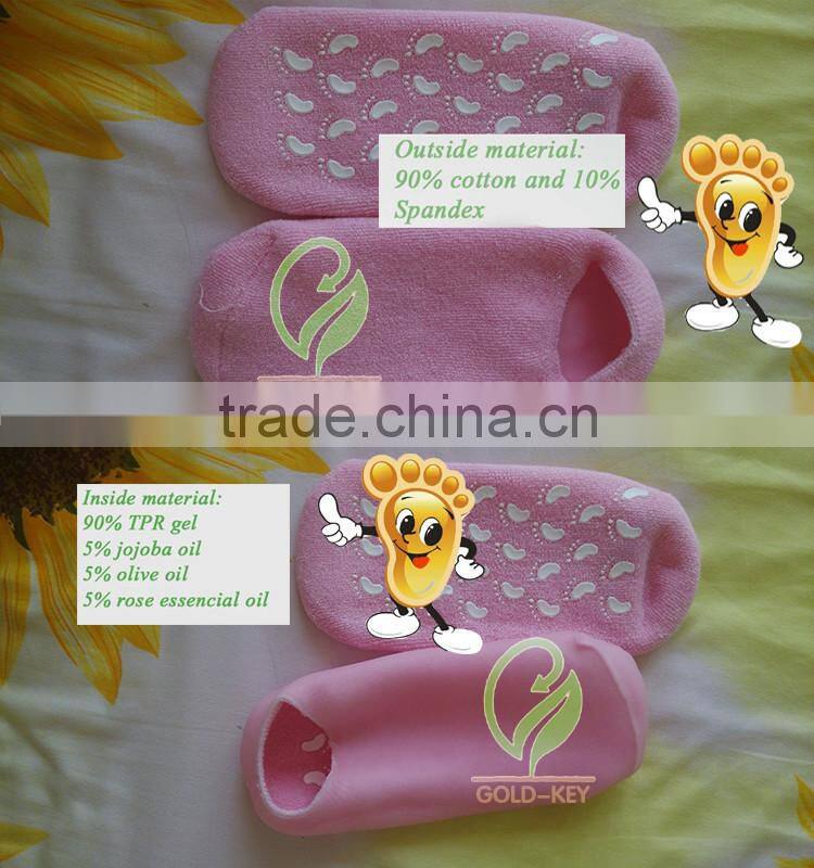 hot sale foot massage gel socks