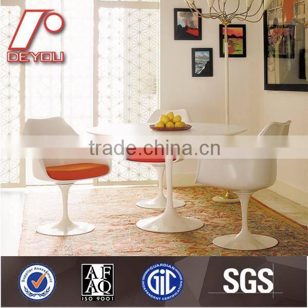 White Round Coffee Tables, Modern Fiberglass Table, Fiberglass Coffee Table CT-605