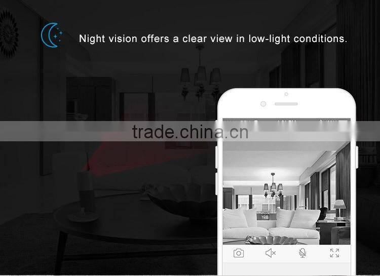 DOG-1W baby secutiry monitor with app for iphone and android cellphone wifi camera