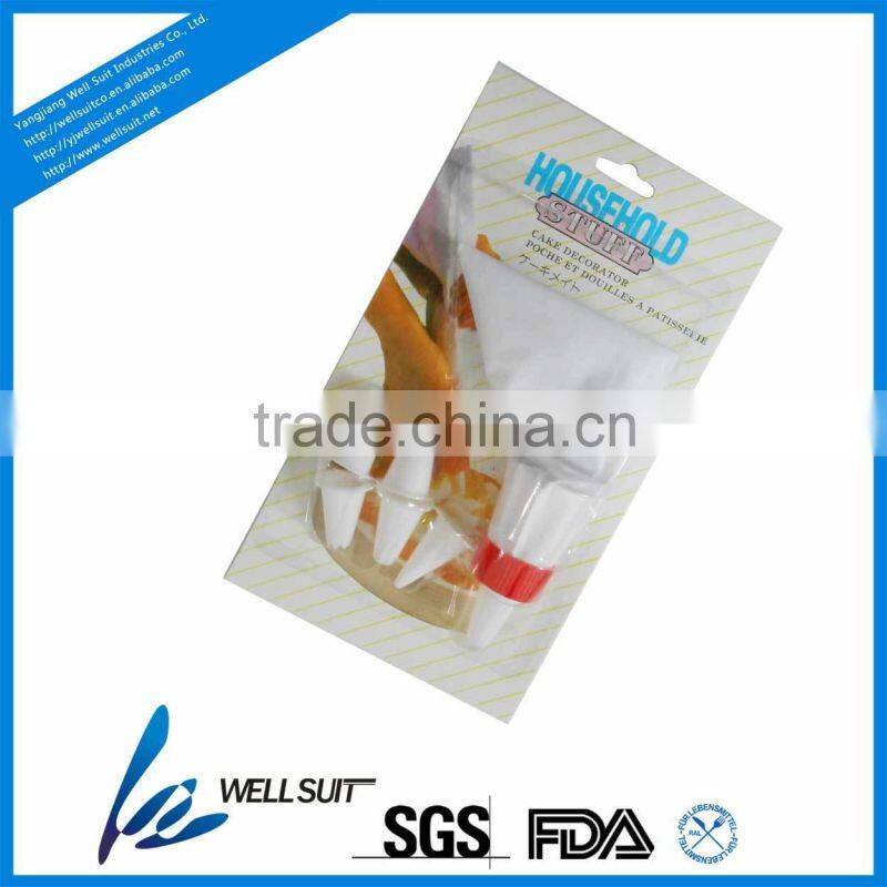 High quality funny plastic christmas cake decoration