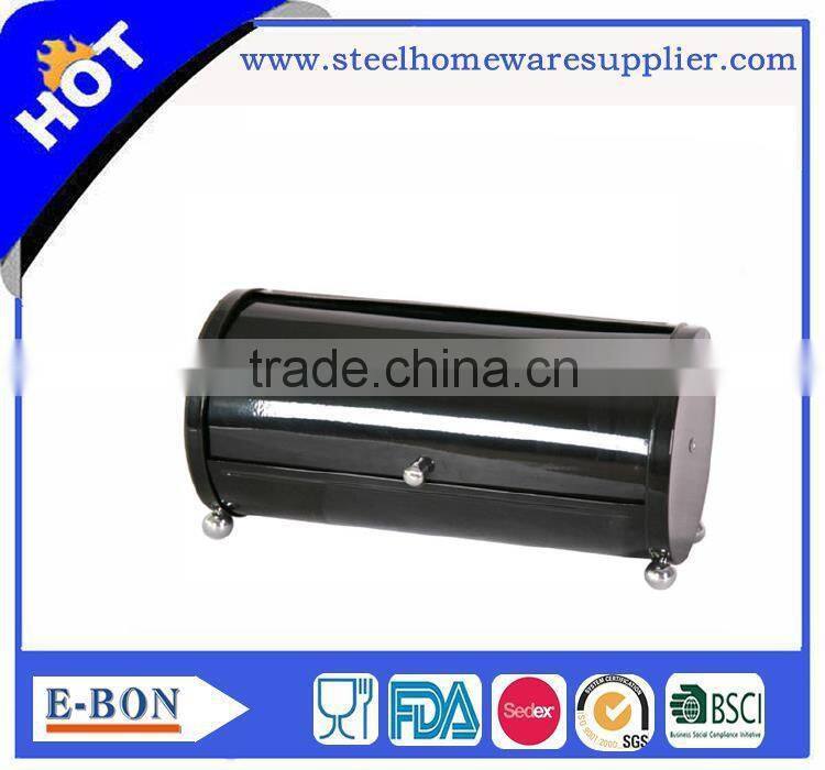 High quality stainless steel bread box with drawer