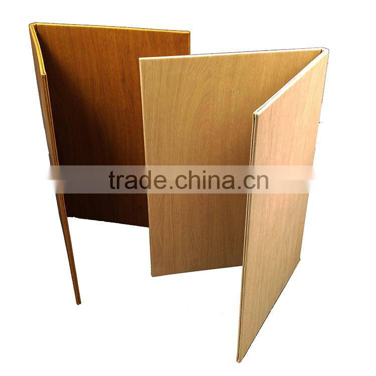 100% wooden menu cheap / restaurant menu design / genuine leather menu