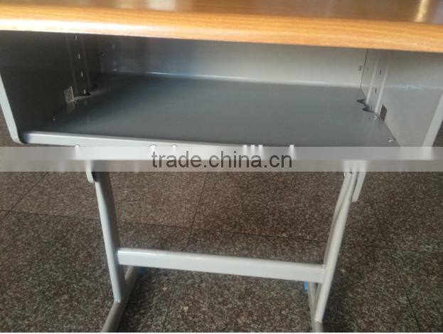 presswood wooden single adjustable school desks and chairs TF-A--4603