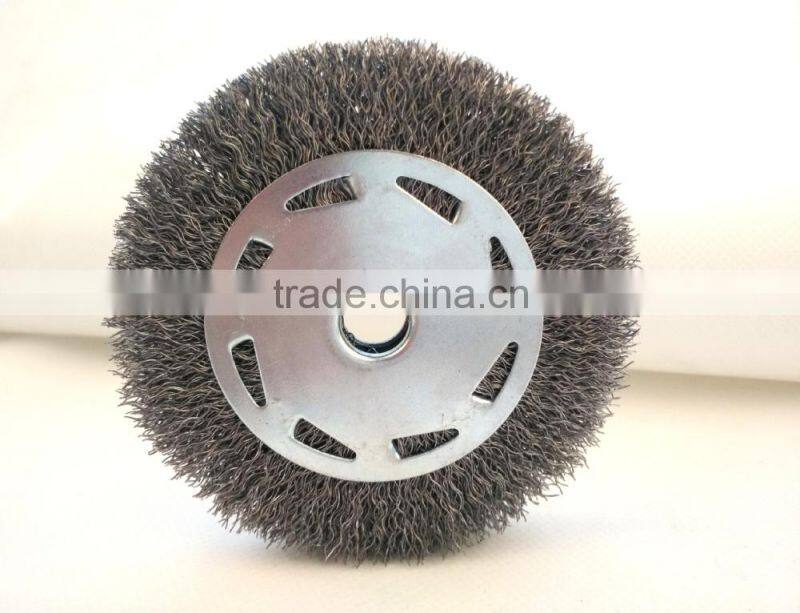 single section wheel brushes, diameter 100mm or 4"