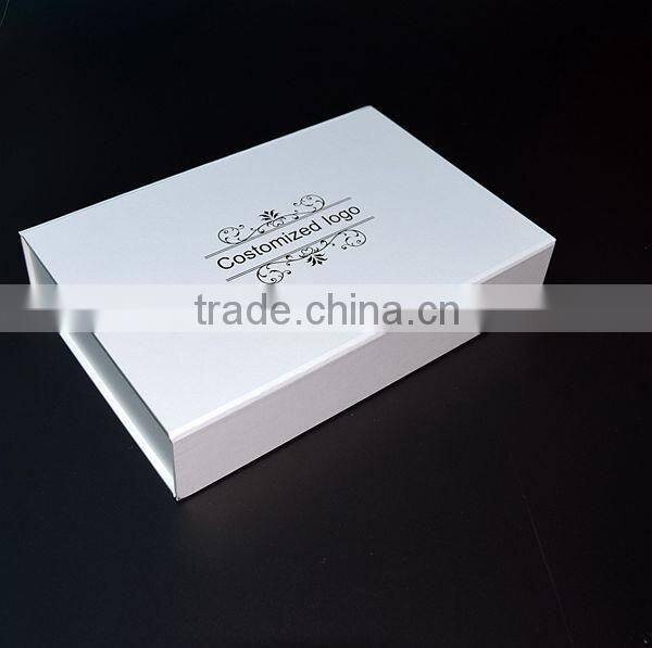 Packaging Factory customize folding plain white shoe carton box