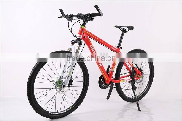 2016 21 speed steel mountain bike mtb for men with spoke wheel