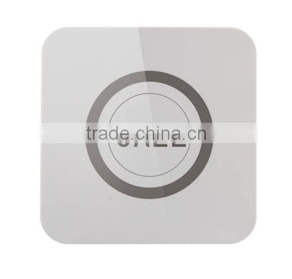 CE certification waterproof wireless touch button for hotel