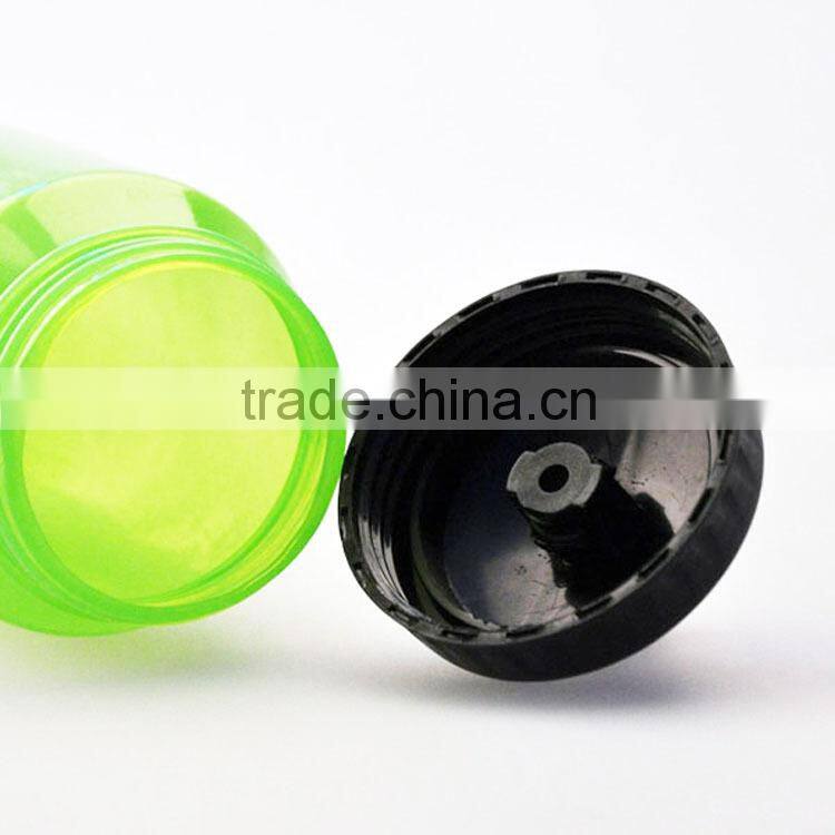 Orange Color Custom Logo Food Safe Plastic Water Bottle BPA Free 1000ML from JoyShaker Factory