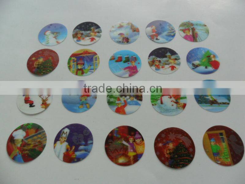 3d plastic lenticular card