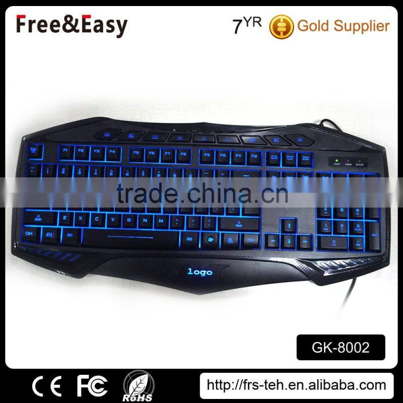 2016 E-sports Customized Backlight Multimedia Gaming keyboard