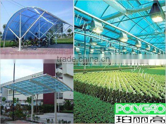 Greenhouse Polycarbonate Hollow Sheet for sale