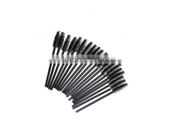 Hot selling eyelash extension brush mascara brush industrial nylon brush