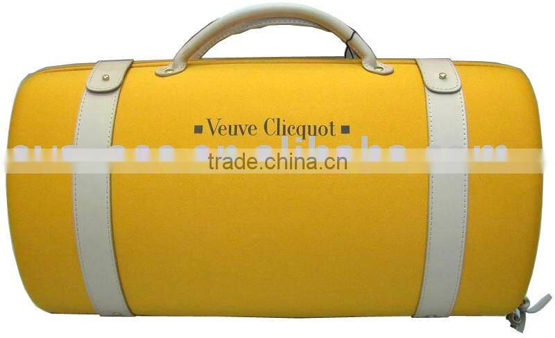 custom personalized Eva wine packaging case/wine case for gift