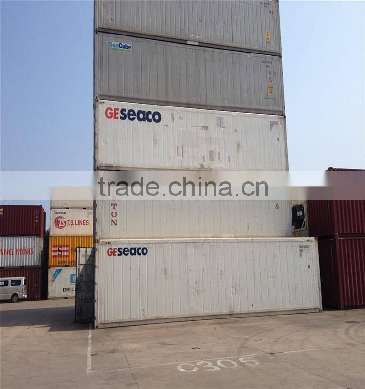 40' used Reefer Container with Thermo king refrigerator