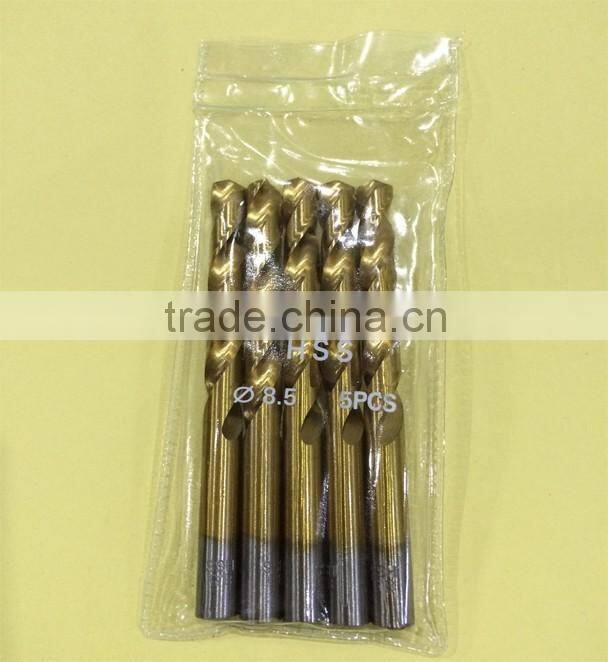 DIN338 roll forged W43 high quality 1mm metal twist drill bits