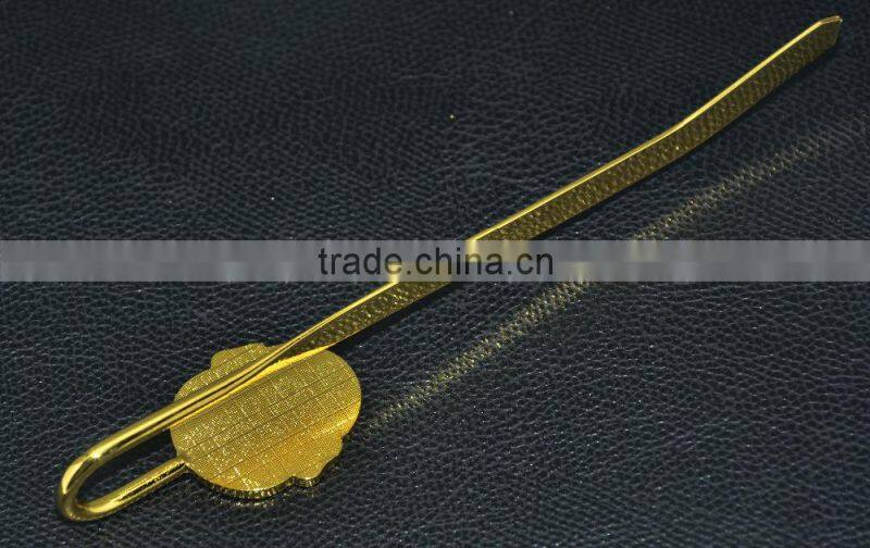 Chinese facebook metal bookmark for book and brass bookmark