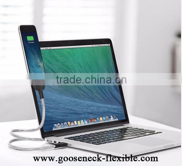 stainless steel most flexible USB liner for cell phone