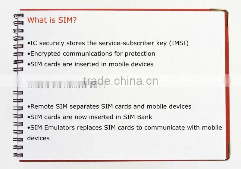 One year warranty 32 ports sim bank server