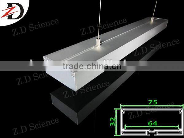 Big Size Square Shape Aluminum Extruded Profile for LED Strips