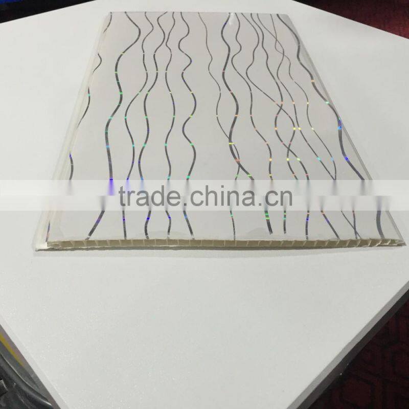 China factory waterproof building material pvc wall panels 250mm pvc ceilings for Algeria