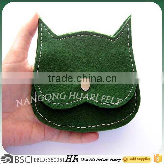 handmade felt purse for coin