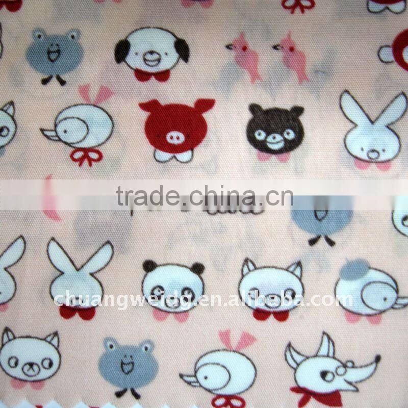 88 polyester 12 spandex stretch skull print fabric