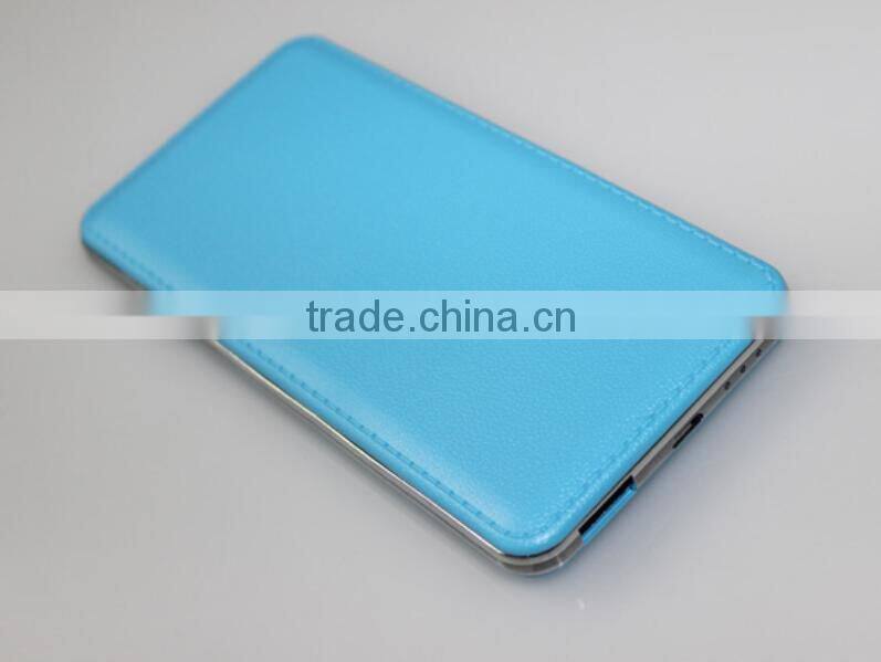 Rechargeable 6000mah power banks external battery charger