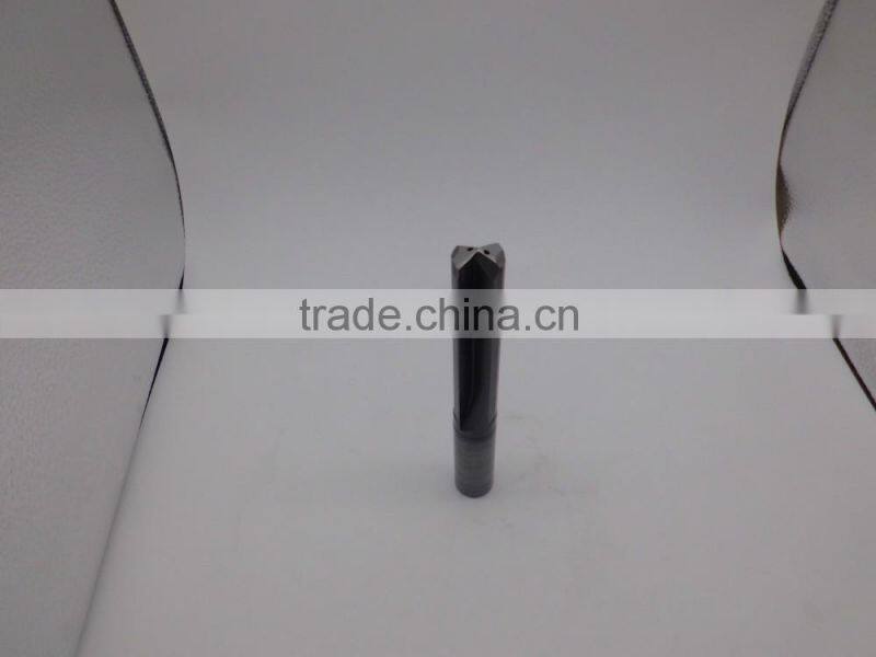 straight 2 flutes carbide drill bits with 2 coolant hole