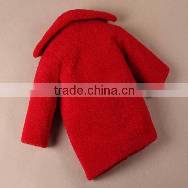 girls sky blue fur coat clothing , winter fur clothing sky blue