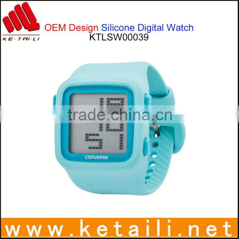 Silicone slap watch / oem quartz watch / custom watch supplier